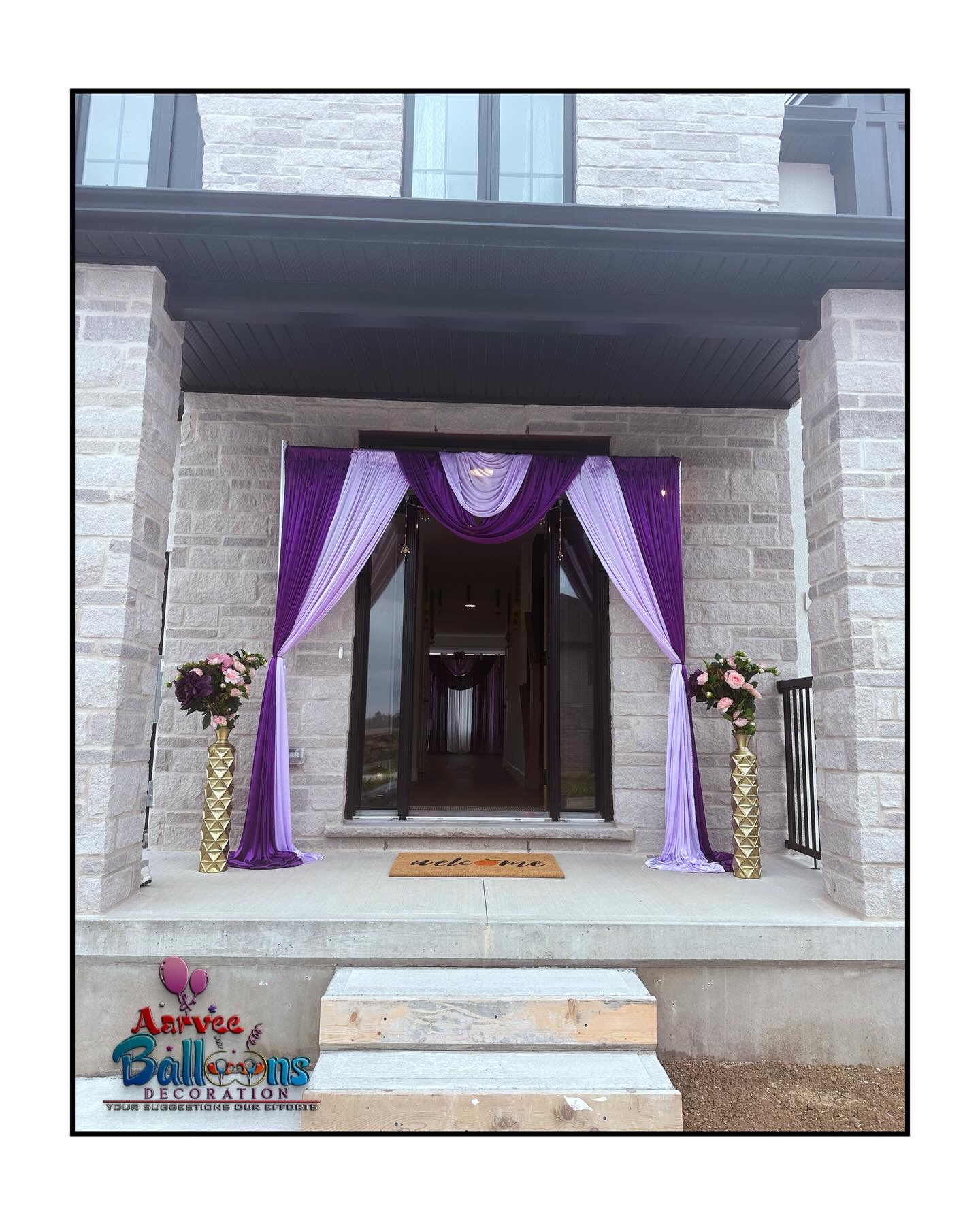 House Warming balloon decoration service
